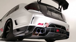 Heckstossstange Varis Style  Subaru WRX STI 2011