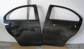 Mitsubishi Carbon Türen hinten (Track). Evo 8/9 