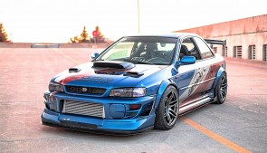 Large Hood Scoop STI Impreza GT GC8 1997/2001