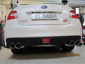 MAXSPEED Auspuffanlage  Impreza STI Sedan 2014+