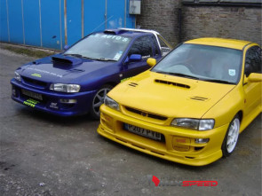 Subaru GT GC8 Frontspoiler lipp Scooby
