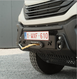 Iveco Daily 4x4 winch mounting bracket