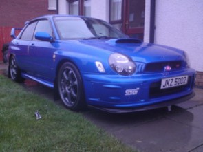 WRX sti Seibon frontlipp