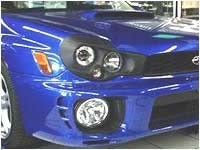Twin headlamps