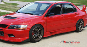 Wind visor Mitsubishi Evo 7/8/9  2001/07