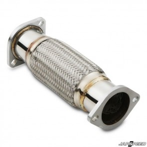 Nissan S13 Chromstahl Katersatzrohr mit Flex