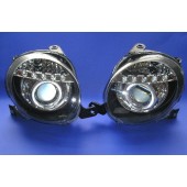 ABARTH 500 SCHEINWERFER SCHWARZ