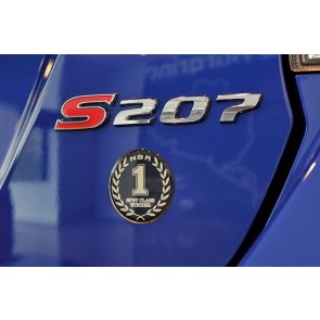 JDM  S207 sti Japan Badge 