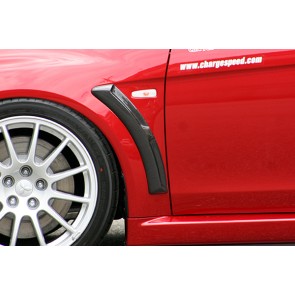 CHARGESPEED SIDE FENDER DUCT EVO X