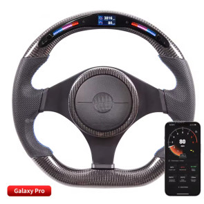 Carbon Steering Wheel Digital Mitsubishi EVO 8/9