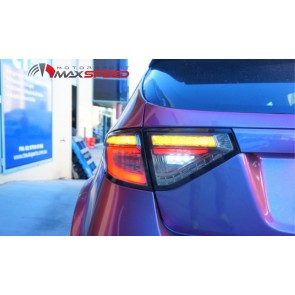 Clear Red Bar Led Tail Light Subaru GR 08/14