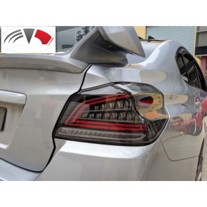 New Full Led Rear Tail Light Black
