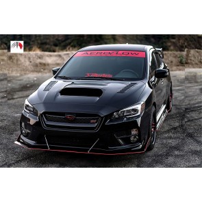 Carbon Fiber Hood Vent Heat WRX STI 