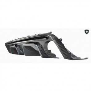 Real Carbon Diffusor 500 595 Competizione Abarth 2008/15