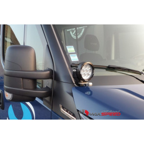 Zusatzscheinwerfer Hauben Halterung für Iveco Daily 