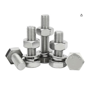 Sechskantschrauben Edelstahl DIN 933 A2 V2A Maschinen Gewinde Voll 4017 