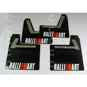 Kotschutzlappen Rally Type Mud Flaps Mitsubishi 