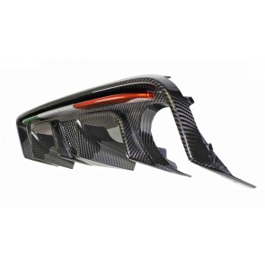 Real Carbon Diffusor 500 595 695 Abarth 2016/20