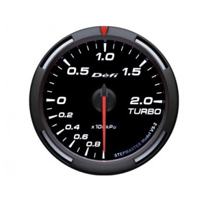 DEFI White Race  Turbo Boost Gauge 52mm 